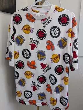 NBA Jersey Shirt, All Over Print NBA, NBA Multi Team Tee, Basketball Streetwear